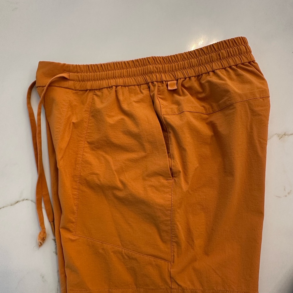 Orange Drawstring Pants